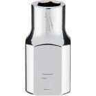 Milwaukee 3/8 In. Drive 7 mm 6-Point Shallow Metric Socket with FOUR FLAT Sides Image 1