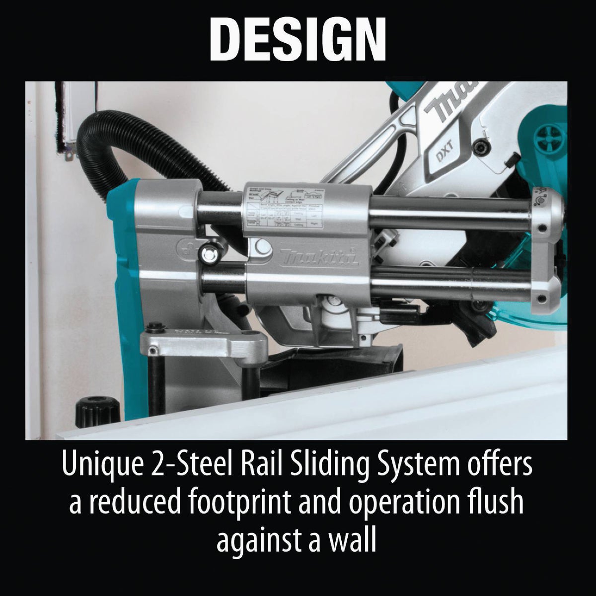 Makita 10 In. 15-Amp Dual-Bevel Sliding Compound Miter Saw with Laser Image 4