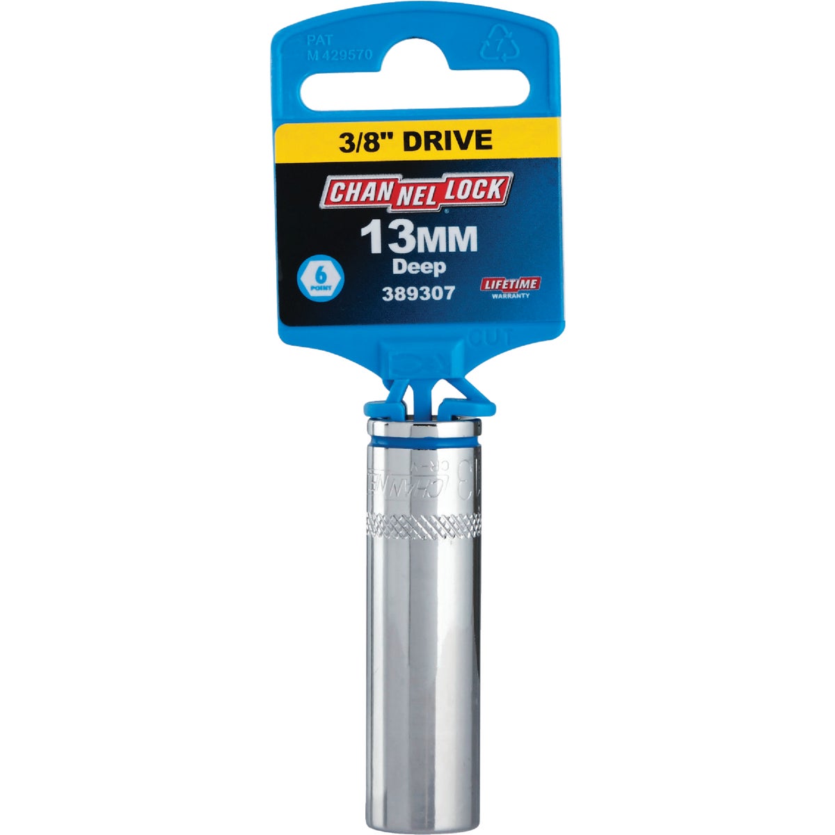 Channellock 3/8 In. Drive 13 mm 6-Point Deep Metric Socket Image 2