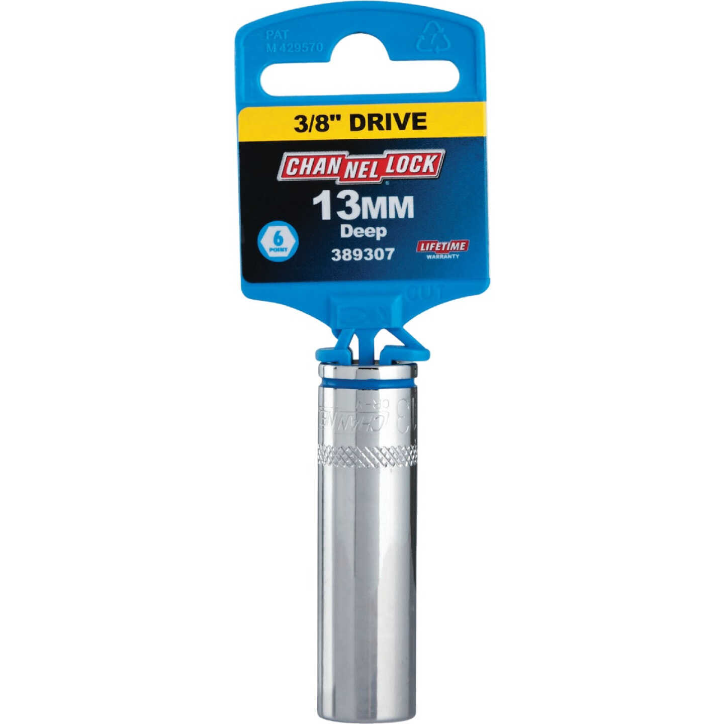 Channellock 3/8 In. Drive 13 mm 6-Point Deep Metric Socket Image 2