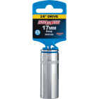 Channellock 3/8 In. Drive 17 mm 6-Point Deep Metric Socket Image 2