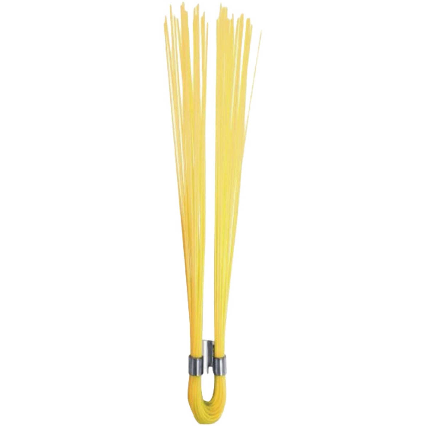Site Pro Salamander 6 In. Dual-Crimp Stake Wisker Marker, Yellow Image 1