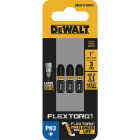 DEWALT FlexTorq 1 In. #3 Phillips Impact Screwdriver Bit (3-Pack) Image 3