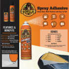 Gorilla 4 Oz. Heavy-Duty Multi-Purpose Spray Adhesive Image 4