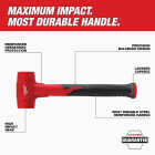 Milwaukee 48 Oz. Dead Blow Hammer Image 2