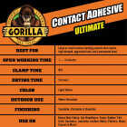 Gorilla 12.2 Oz Ultimate Spray Contact Adhesive Image 3