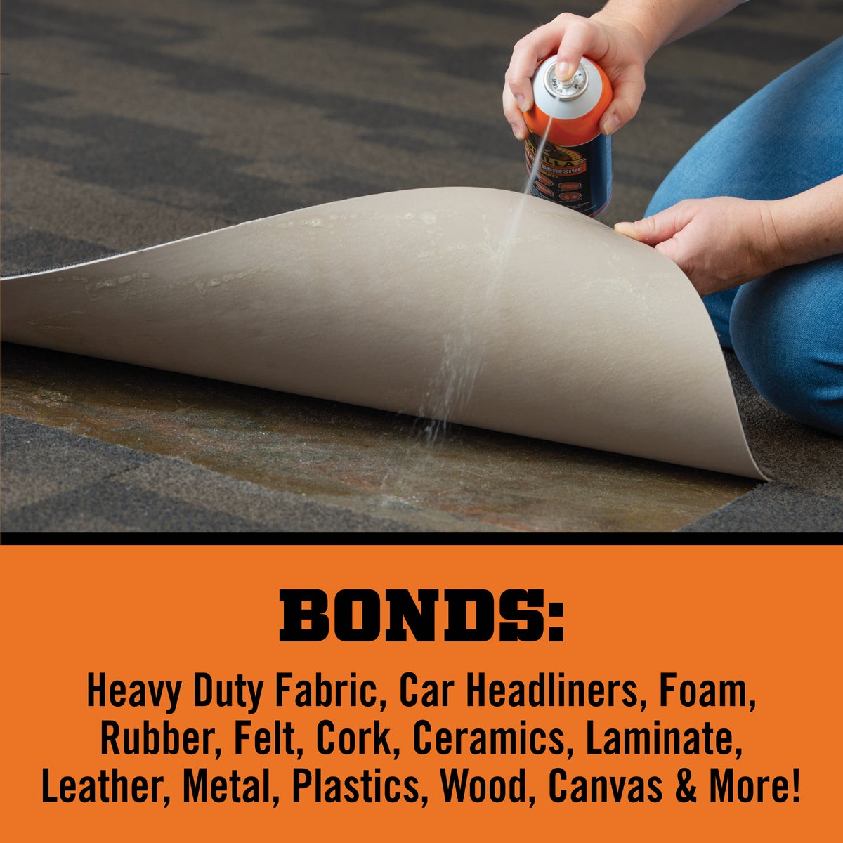Gorilla 12.2 Oz Ultimate Spray Contact Adhesive Image 4