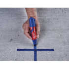 Milwaukee INKZALL Extra Large Chisel Tip Blue Job Site Marker Image 3