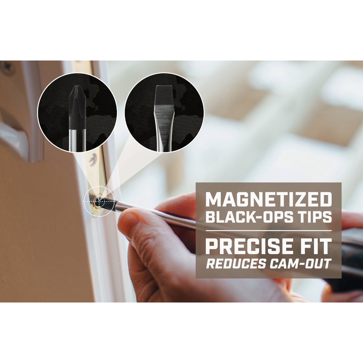 Spec Ops Phillips & Slotted Screwdriver Set (6-Piece) Image 6