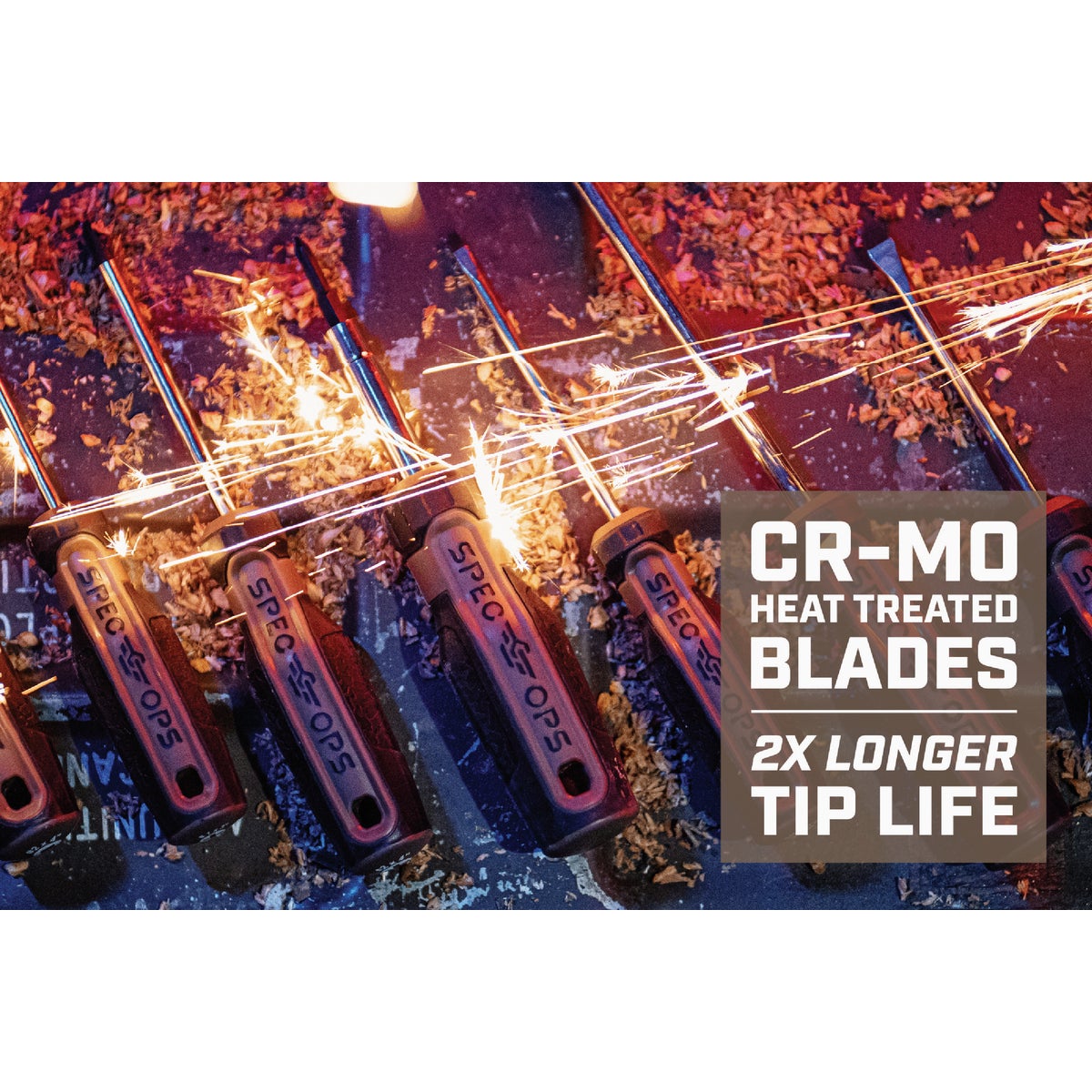 Spec Ops Phillips & Slotted Screwdriver Set (6-Piece) Image 3