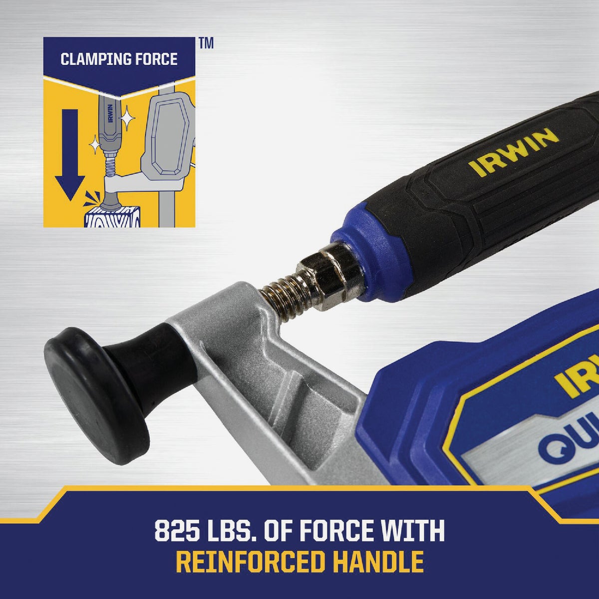 Irwin QUICK-GRIP 24 In. Medium Duty Hybrid Bar Clamp Image 7