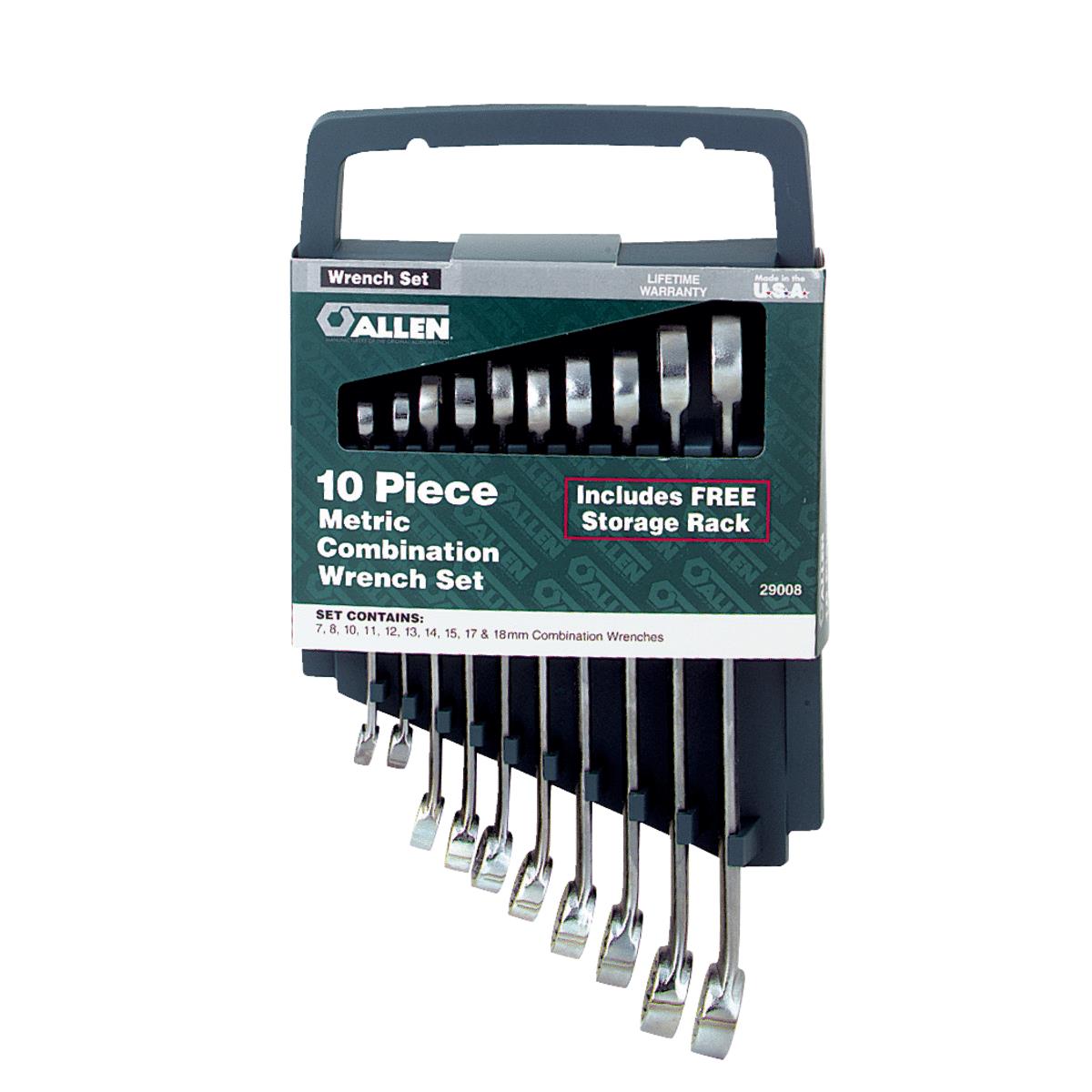 10PC METRIC WRENCH SET