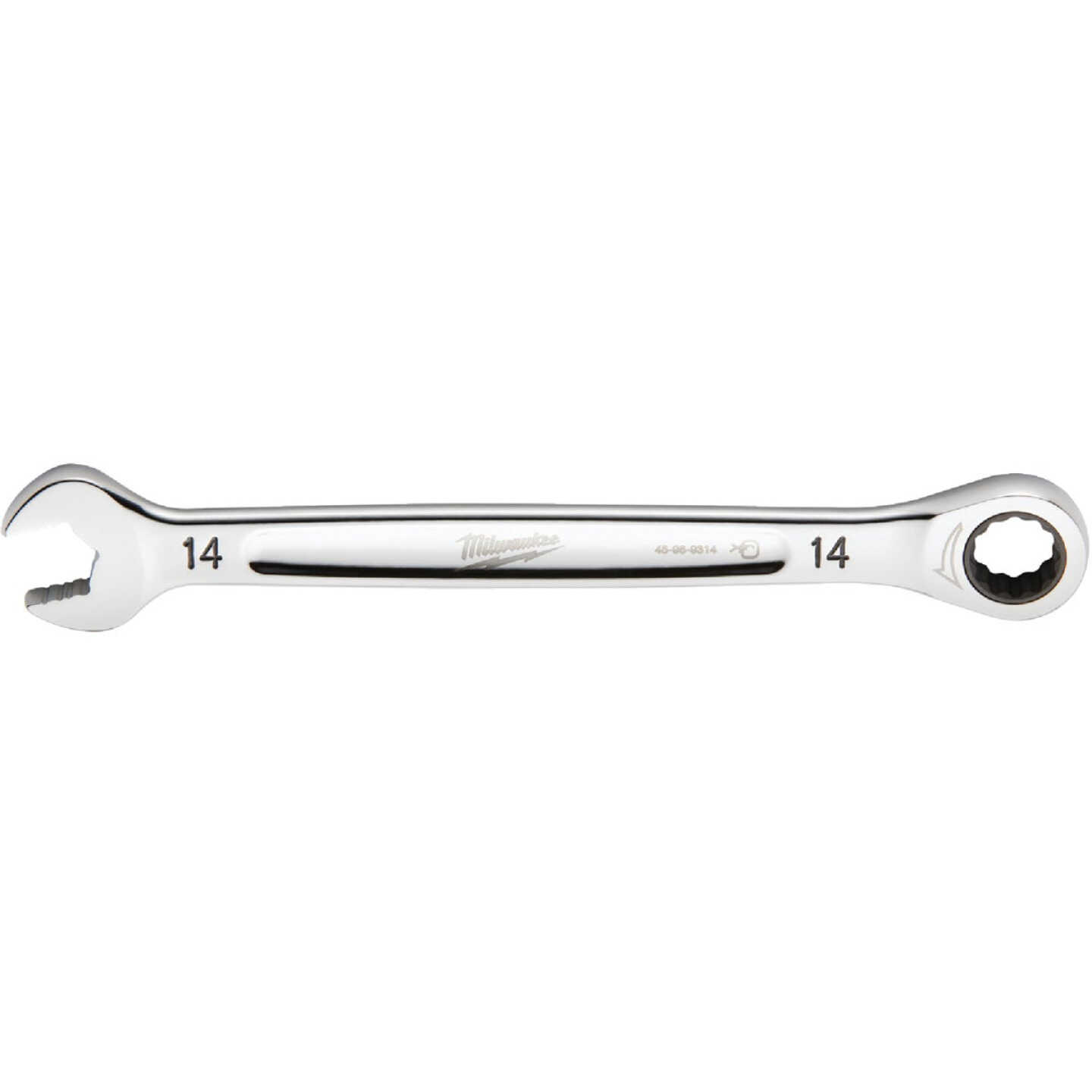 Milwaukee Metric 14 mm 12-Point Ratcheting Combination Wrench Image 1