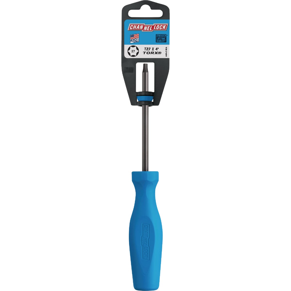 Channellock T27 x 4 In. Professional Torx Screwdriver Image 3