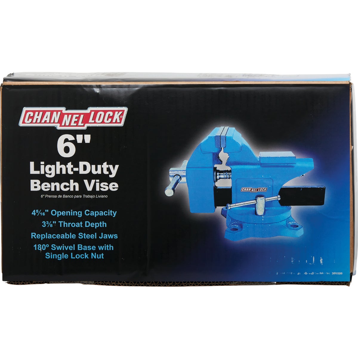 Channellock 6 In. Light-Duty Bench Vise Image 2