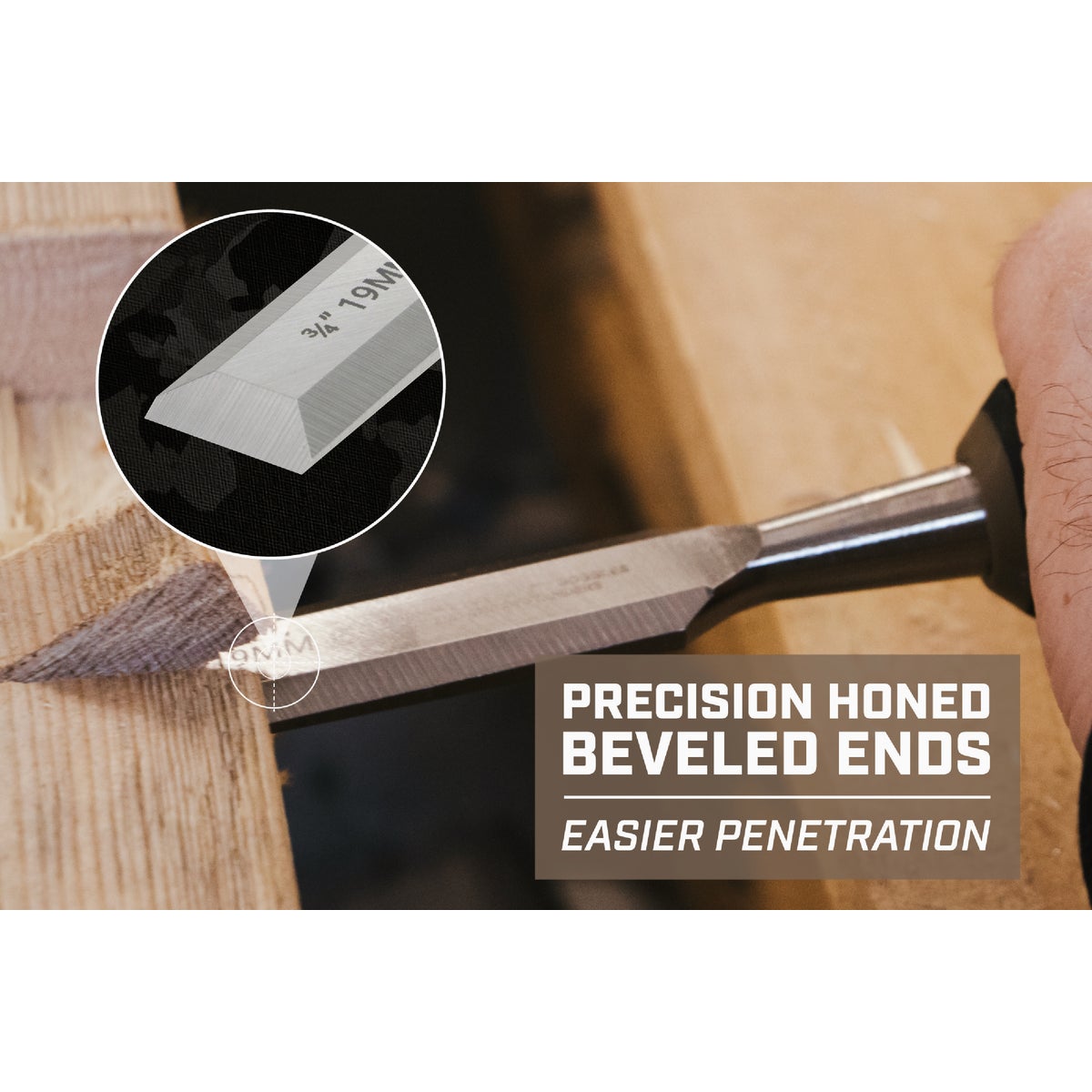 Spec Ops 3/4 In. Wood Chisel Image 3