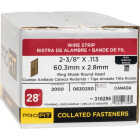 Pro-Fit 2-3/8 In. x 0.113 In. 28 Degree Wire Strip Ring Shank Round Head Brite Framing Stick Nails (2000 Ct.) Image 2