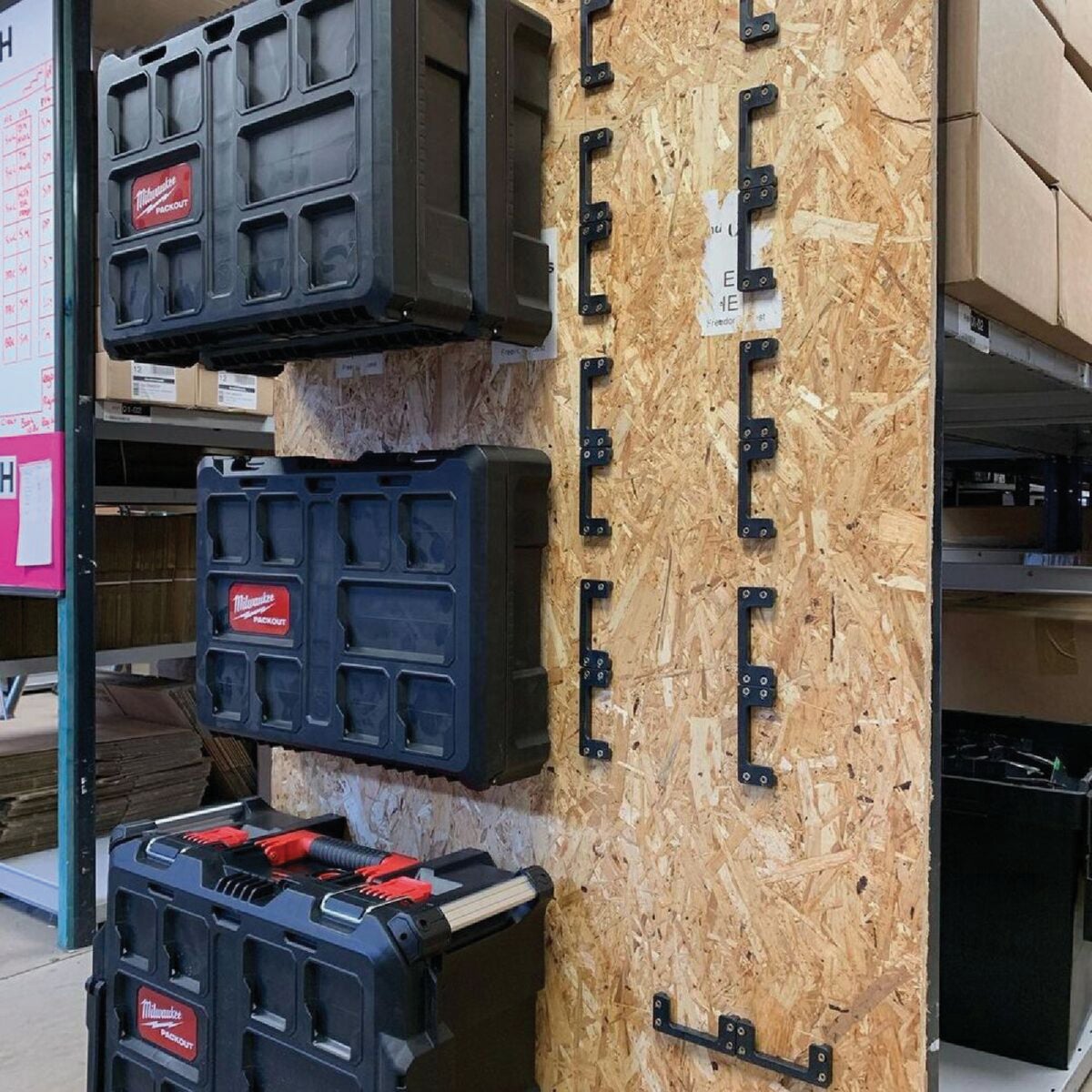 StealthMounts Cleat n' Feet Mounting Cleats Compatible with Milwaukee PACKOUT (6-Pack) Image 2