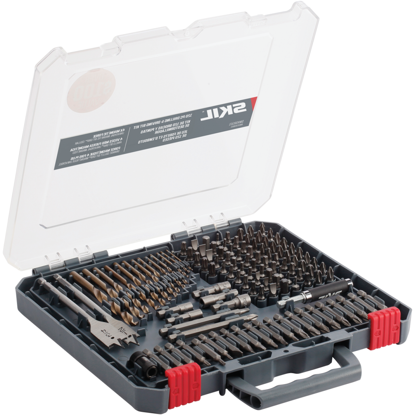SKIL Drill & Drive Set with Bit Grip Magnetic Bit Collar (120-Piece) Image 1