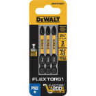 DEWALT FlexTorq 2 In. #2 Phillips Impact Screwdriver Bit (3-Pack) Image 4