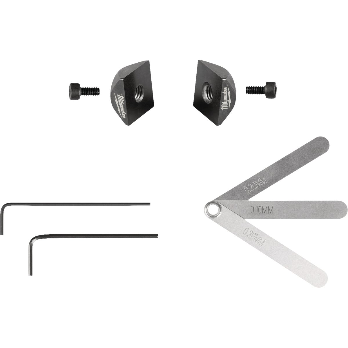 Milwaukee M12 FUEL 16 ga Scroll Shear Replacement Blade Set Image 1