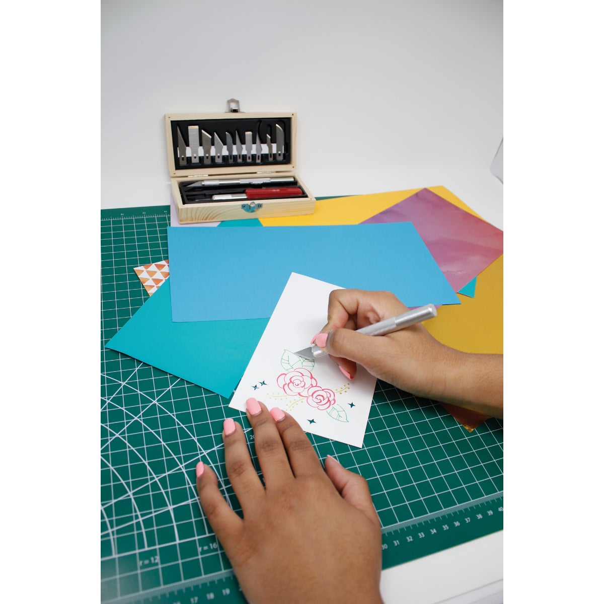 Excel Blades Hobby Knife Set - Boxed (16-Piece) Image 2