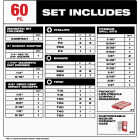 Milwaukee SHOCKWAVE Impact Duty Drill & Drive Set (60-Piece) Image 2