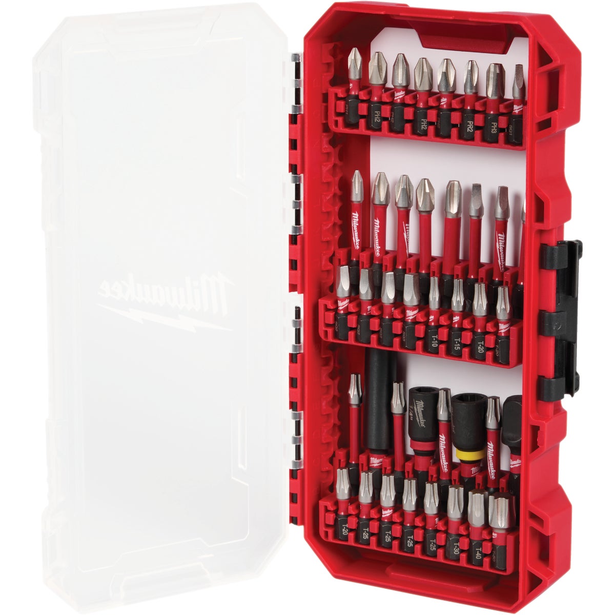 Milwaukee SHOCKWAVE Impact Duty Drill & Drive Set (60-Piece) Image 10