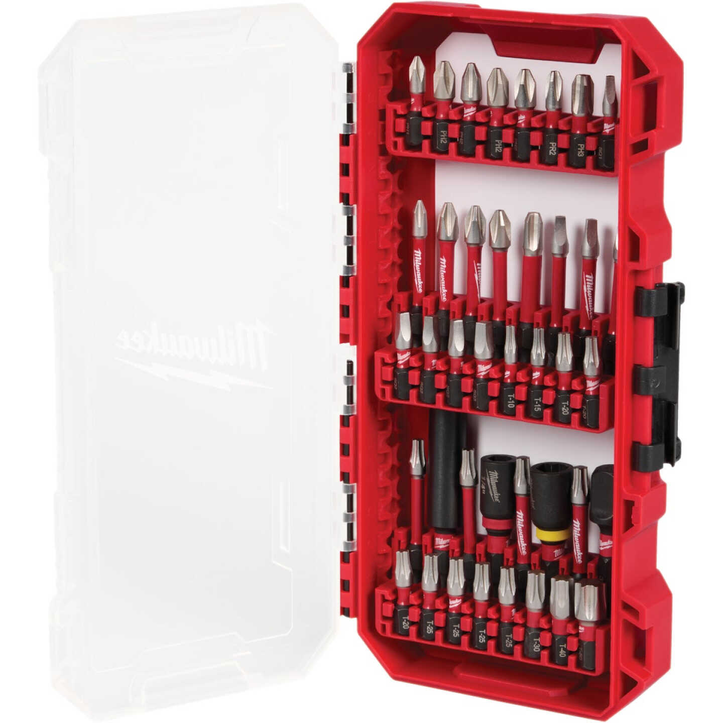 Milwaukee SHOCKWAVE Impact Duty Drill & Drive Set (60-Piece) Image 10
