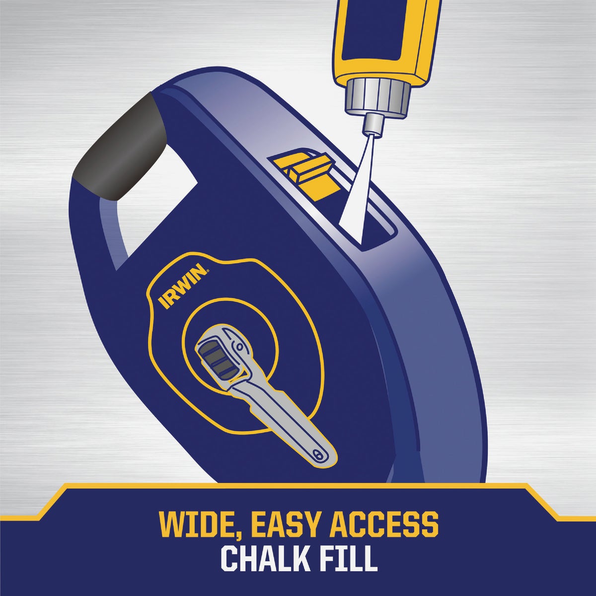 Irwin STRAIT-LINE LayoutPro XL 100 Ft. Chalk Line Reel Image 5