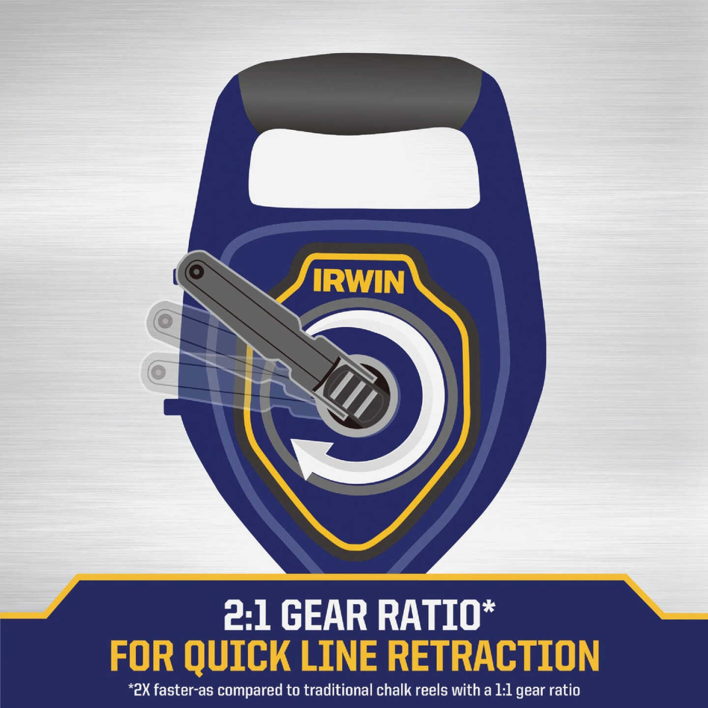 Irwin STRAIT-LINE LayoutPro XL 100 Ft. Chalk Line Reel Image 4