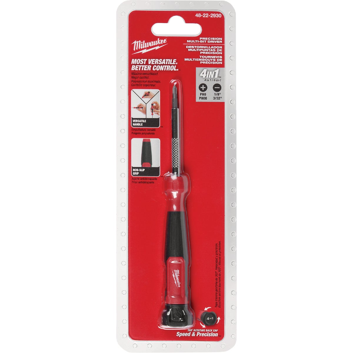 Milwaukee 4-In-1 Precision Multi-Bit Screwdriver Image 4