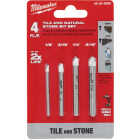 Milwaukee 4-Piece Tile and Natural Stone Bit Set Image 2