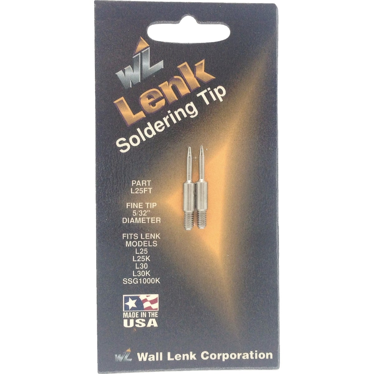 Wall Lenk 5/23 In. Soldering Iron Fine Tips (2-Pack) Image 2