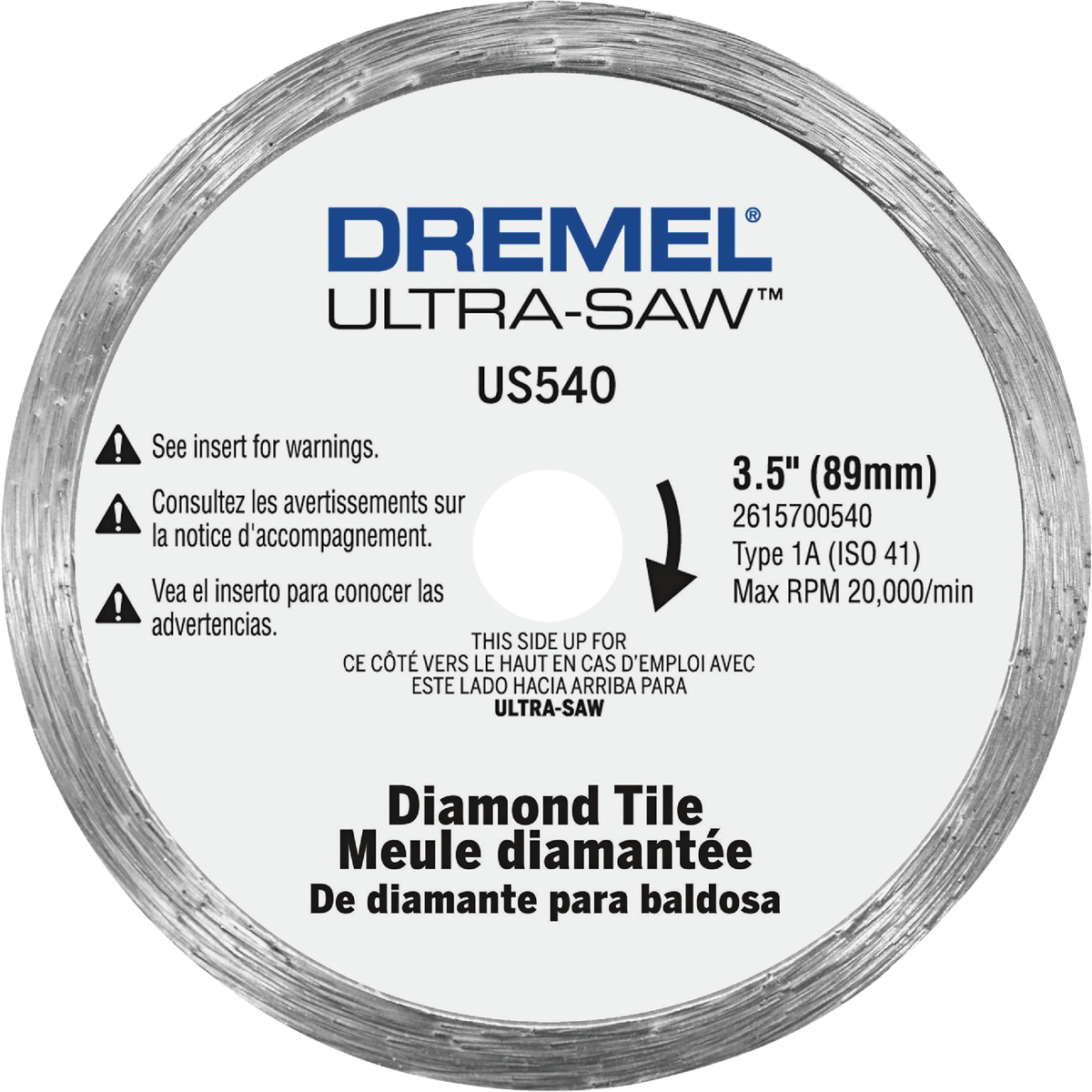 Dremel Ultra-Saw 3-1/2 In. 20,000 rpm Masonry Circular Blade