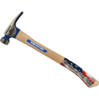 Vaughan BlueMax California 19 Oz. Milled-Face Framing Hammer with Hickory Handle Image 1
