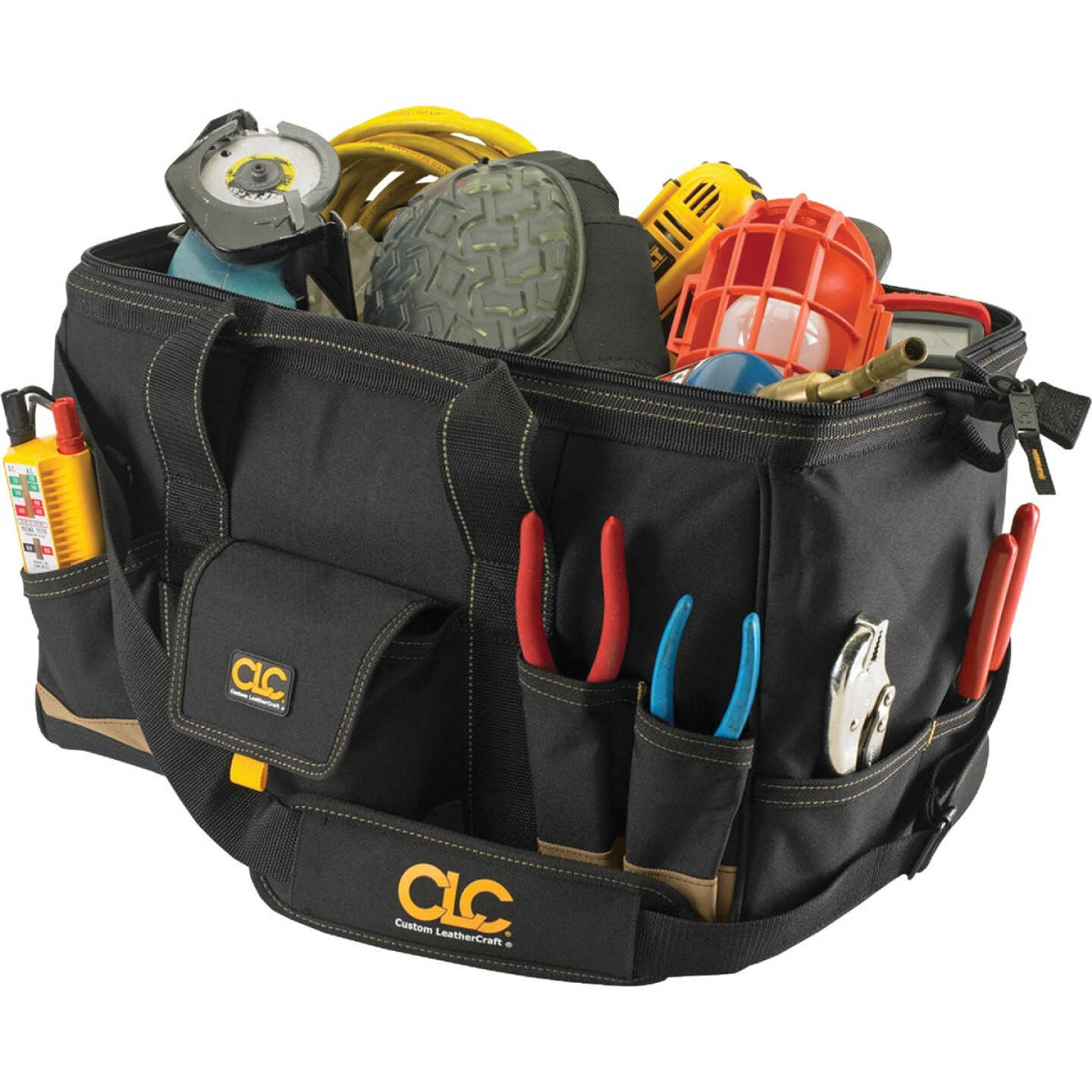 CLC 25-Pocket 18 In. Megamouth Tool Bag Image 1