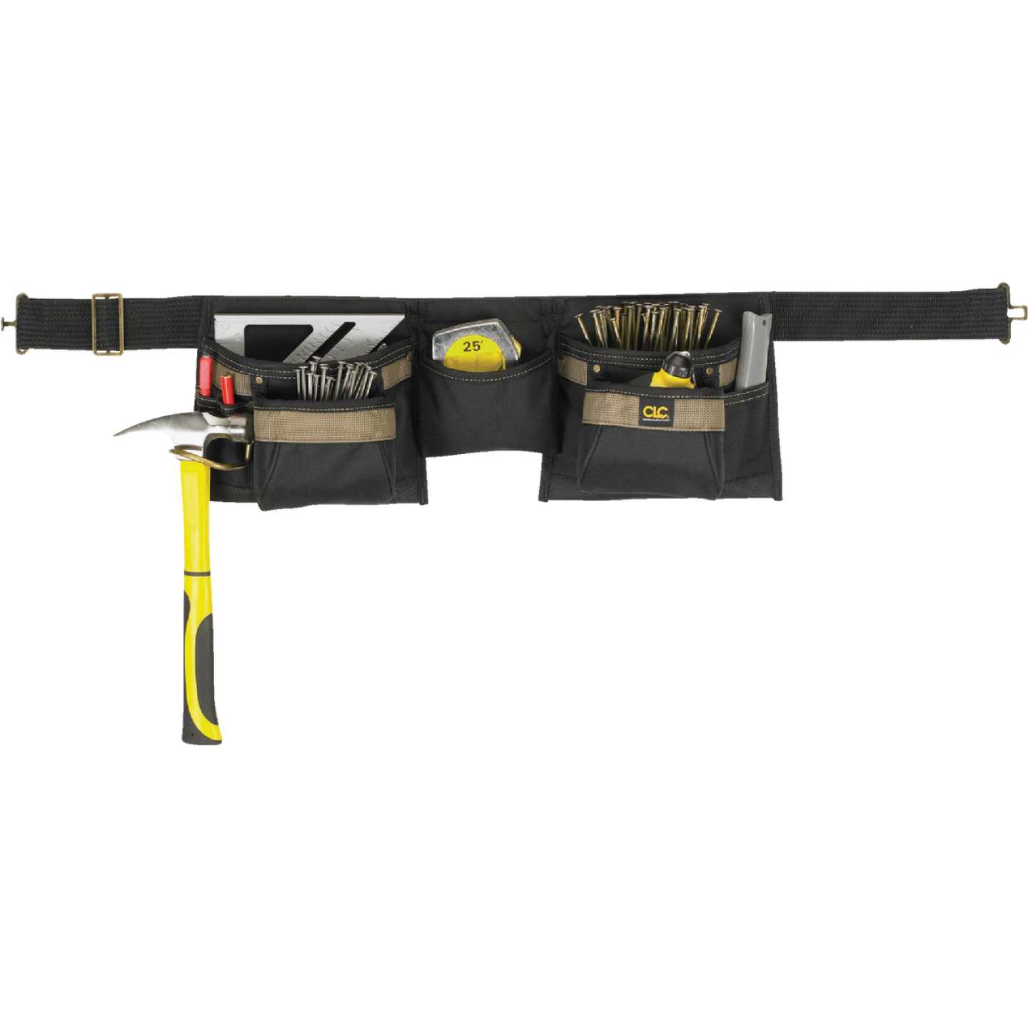 CLC 8-Pocket Polyester & Ballistic Nylon Carpenter Apron Image 1