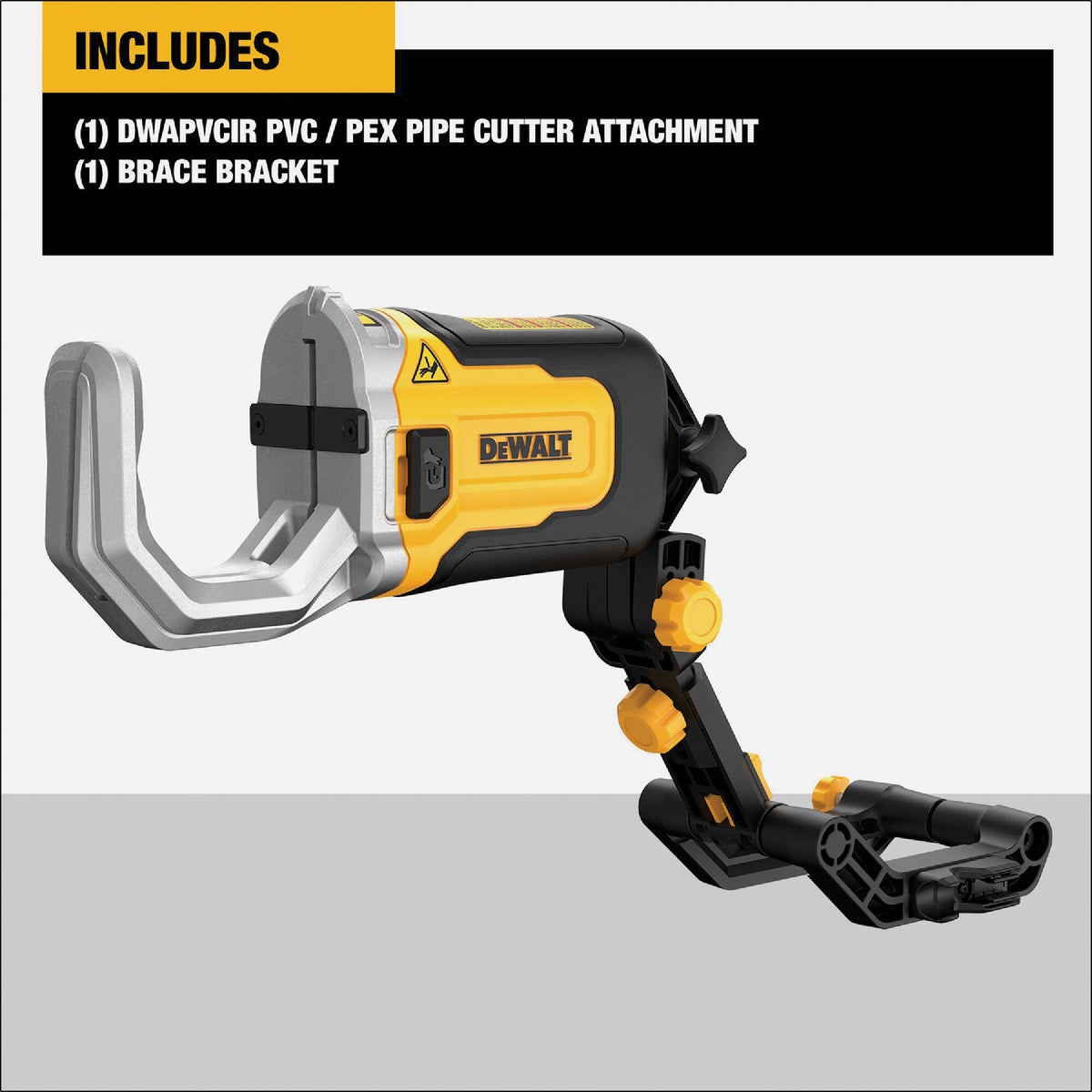 DEWALT IMPACT CONNECT PVC/PEX Pipe Cutter Attachment Image 2