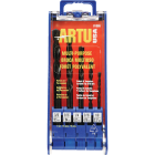 ARTU 5-Piece Cobalt & Tungsten Multi-Purpose Drill Bit Set, 1/8 In. thru 3/8 In. Image 1