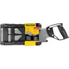 Stanley Plastic Saw Storage Miter Box & 12 In. Saw Image 2