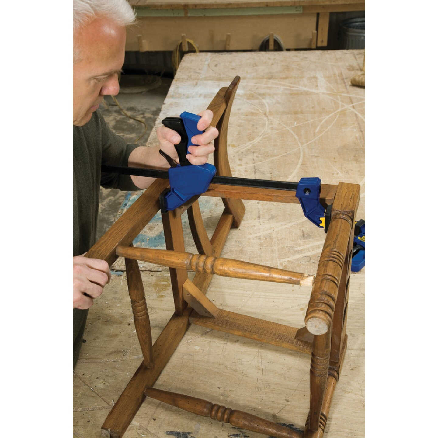 Irwin Quick-Grip 12 In. Medium-Duty One-Hand Bar Clamp Image 9