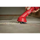 Milwaukee AIR-TIP 1-1/4 In. - 2-1/2 In. Red Plastic Cross Bristle Vacuum Brush Image 2