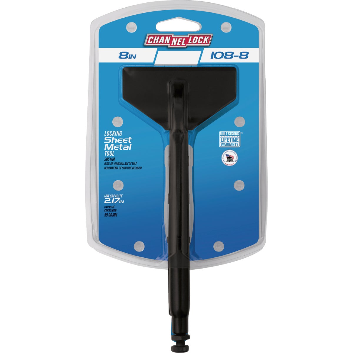 Channellock 8 In. Locking Sheet Metal Pliers Image 3