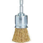 Do it Best 1 In. Brass Coarse Drill Mounted Wire Brush Image 2