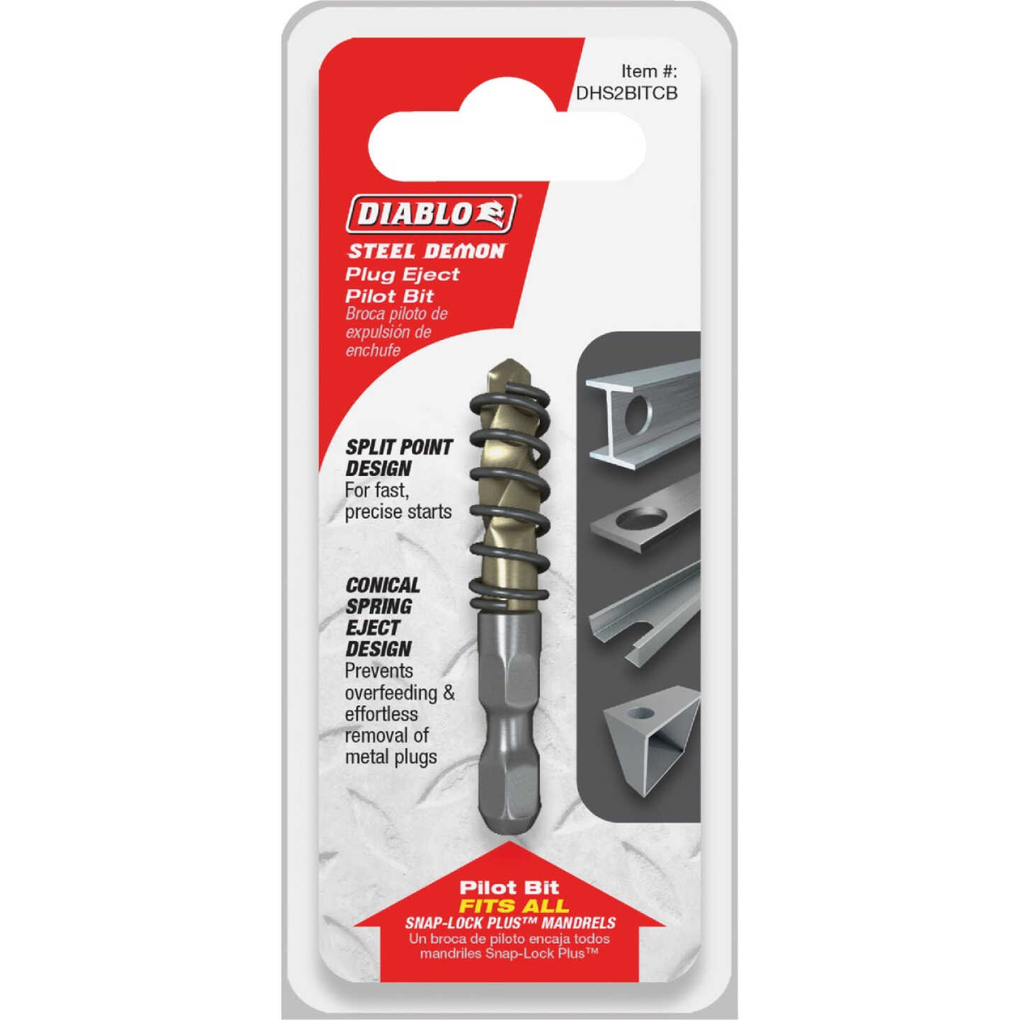 Diablo Steel Demon Carbide Teeth Hole Cutter Plug Eject Pilot Drill Bit Image 1