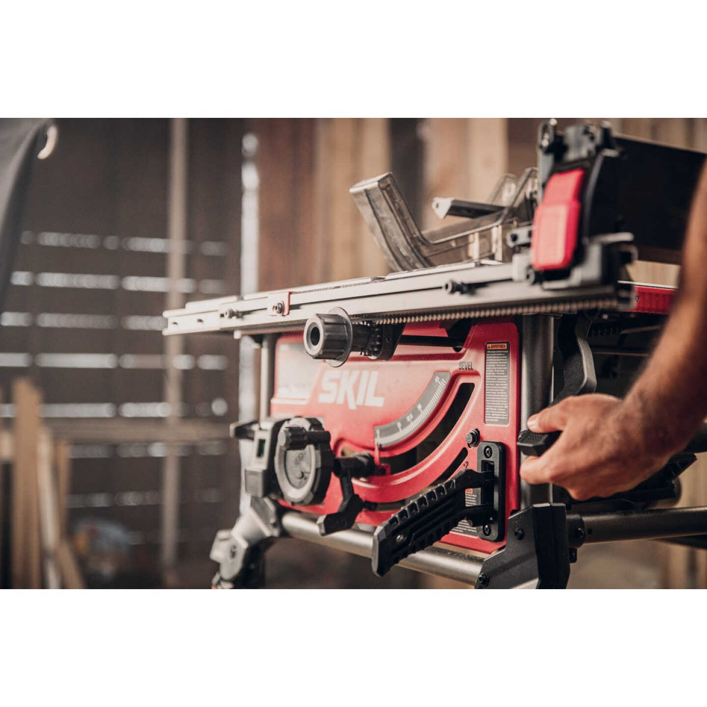 SKIL 15A 10 In. Table Saw with Integrated Folding Stand Image 8