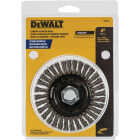 DEWALT 4 In. x 5/8 In.-11 HP 0.020 In. Carbon Stringer Wire Wheel Image 1