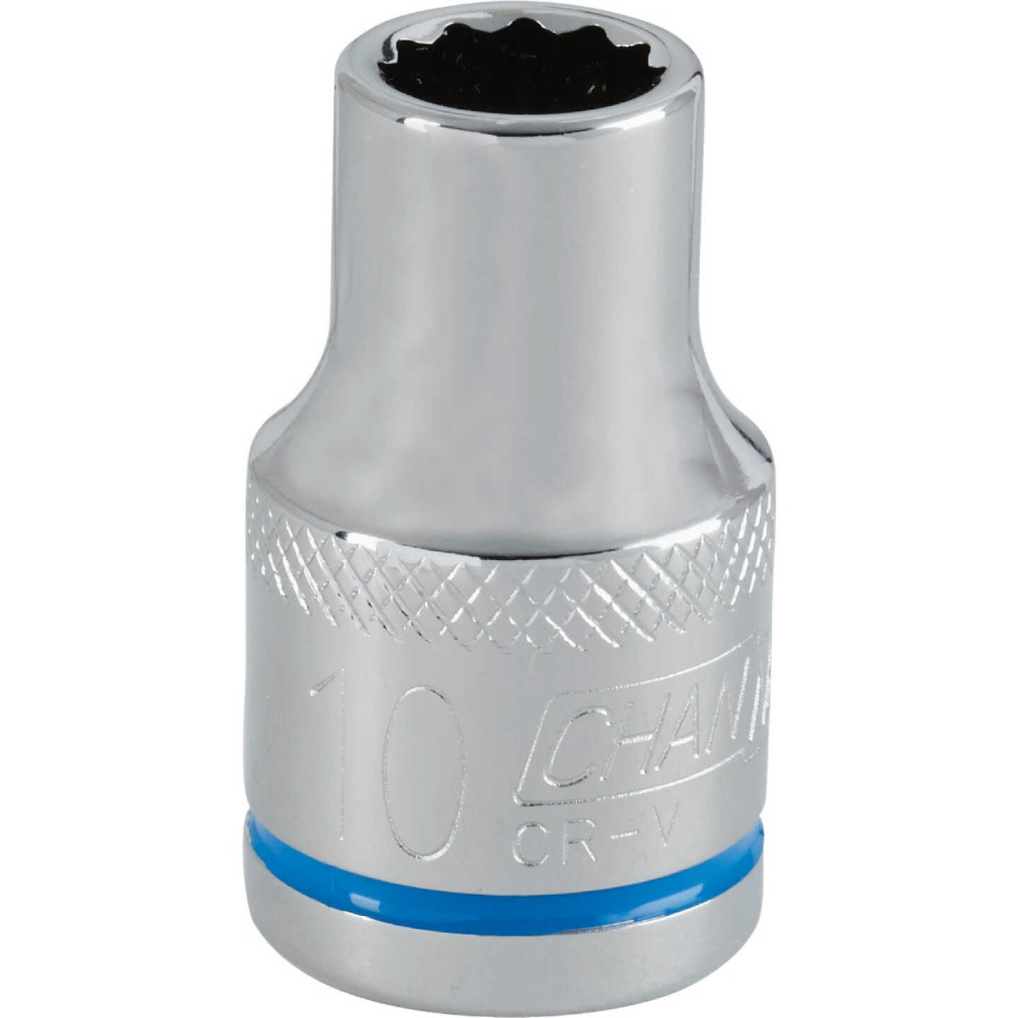 Channellock 1/2 In. Drive 10 mm 12-Point Shallow Metric Socket Image 1