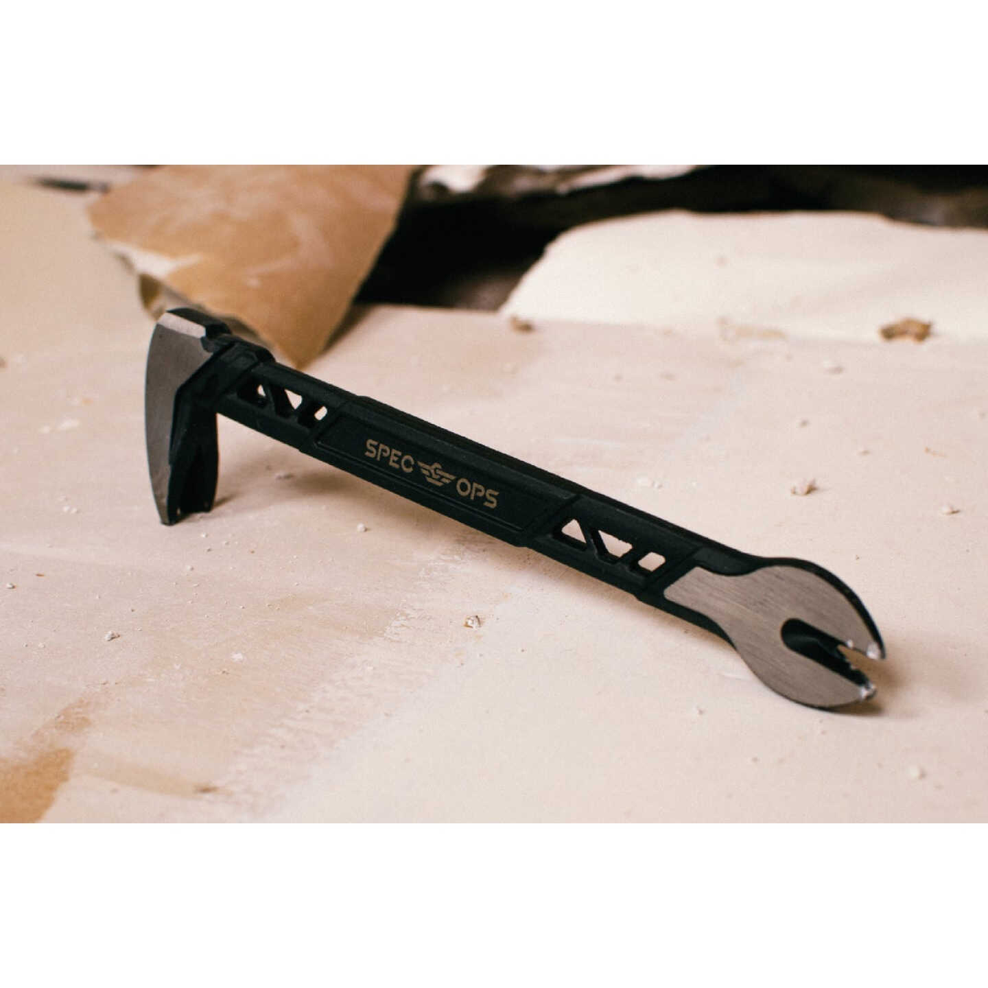 Spec Ops 8 In. High-Carbon Steel Cats Paw Pry Bar Nail Puller Image 4